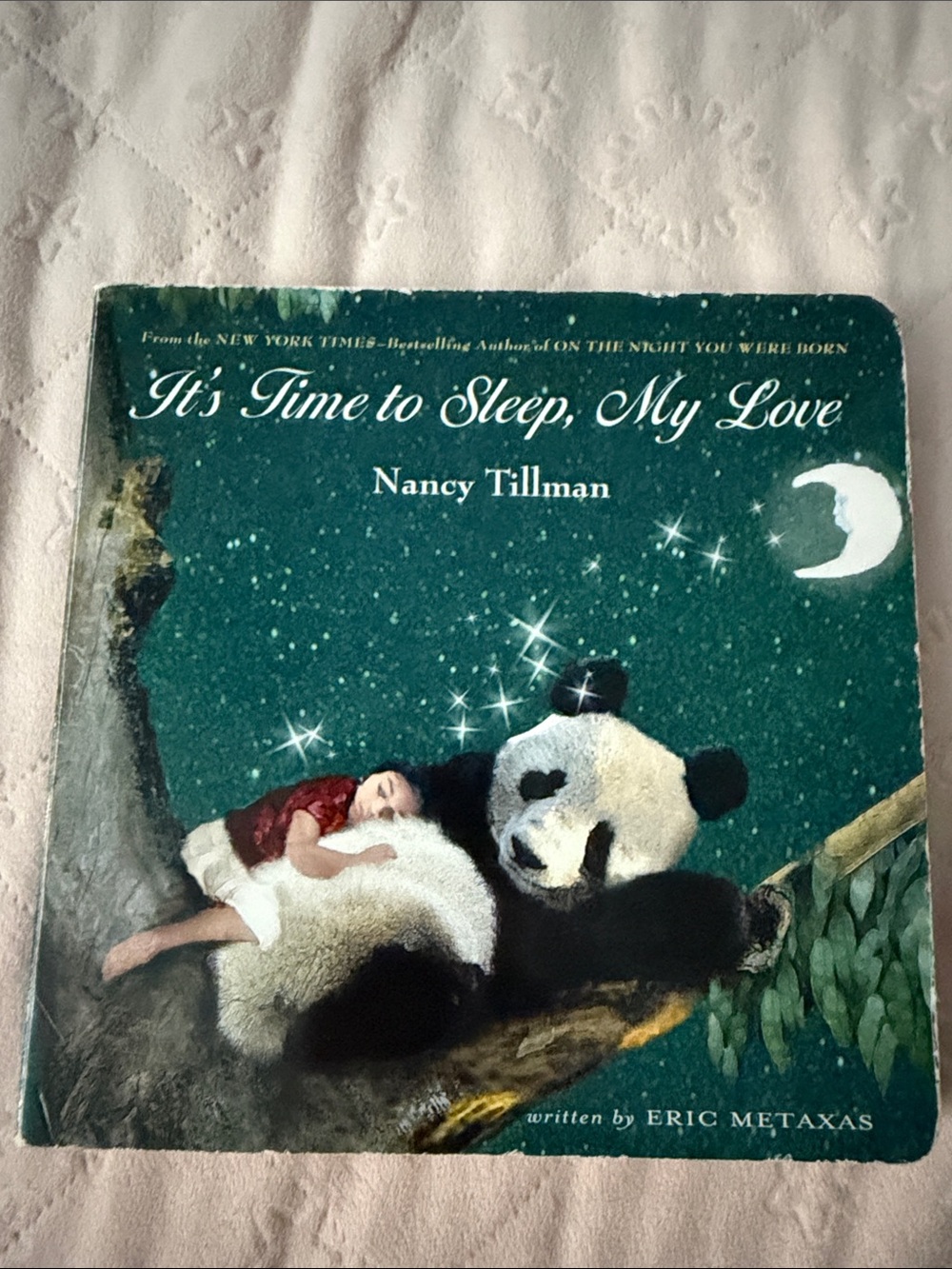 It’s time to sleep my love - Nancy Tillman toddler book